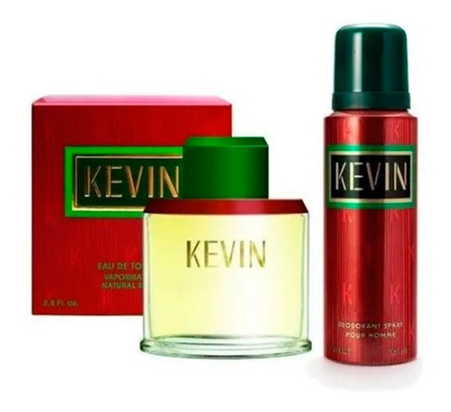 Perfume Hombre Kevin Edt 100ml + Desodorante Kevin 150ml