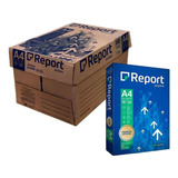 Papel Sulfite A4 Branco 75g C/ 5000 Folhas Report C/ 10 Pct