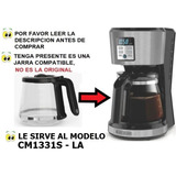 Jarra Cafetera 12 Tzs Compatible Black And Decker Cm1331s-la