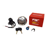 Kit Cerradura Contacto Completa Cbx 250 Twister C/ Tapa