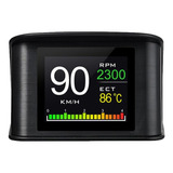 Velocimetro Hud Obd2 P10 Temperatura Del Agua Combustible