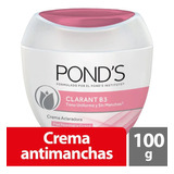 Crema Facial Ponds Clarant B3 Piel Normal A Grasa X 100g