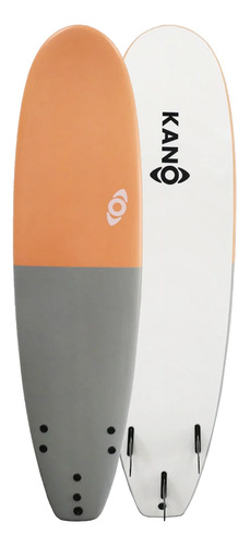 Softboard Kano / Tabla De Surf / 7 Pies + Leash Y Quillas