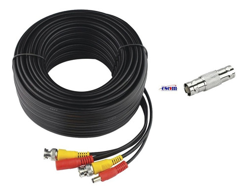 Cable Coaxial Armado Para Cámaras Con Unión Bnc 20mts Comple