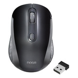 Mouse Inalámbrico Noga  Ngm-690 Negro