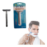 Duo Rastrillos Doble Filo Para Afeitar Barba Clásico Dr. Mr