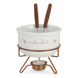 Aparelho Kit Fondue Chocolate Forma Inox 801975