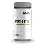 Fish Oil - Pote 120 Cápsulas Dux Nutrition Sabor Sem Sabor T