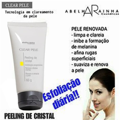 Clear Pele Peeling De Cristal Abelha Rainha Momento De Aplicação Dia/noite Tipo De Pele Mista