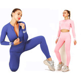 Conjunto Deportivo Para  Dama Gym Importado Diseño Exclusivo