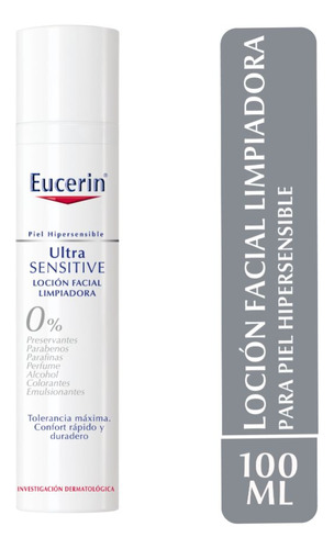 Loción Limpiadora Facial Eucerin Ultrasensitive 100ml