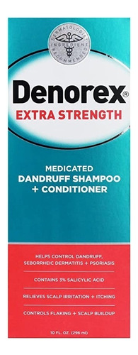 Shampoo Denorex Extra Strenght Anticaspa 295ml Importado