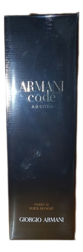 Armani Code Absolu 110ml - No Envió - Discontinuado