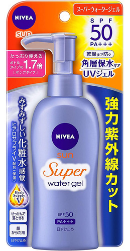 Kao Nivea Gel De Agua Protector Solar Super Spf50 Pa+++