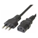 Cable De Poder Pc - Fuente De Poder 1.8mts - Pack 10unidades