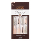 Kit De Uñas Kiss Premium Classy Nails - 30 Uñas