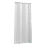 Plasflex Sanfonada Porta Em Pvc 210x72 Cm Branca