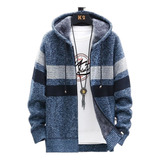 A5+ Jersey Acolchado Cardigan Talla Grande Juvenil Slim