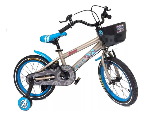 Bicicleta Rodado 16 Disney Infantil Reforzada Baby Shopping