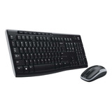 Combo Teclado/mouse Mk270 Logitech Español Inalámbrico Recep