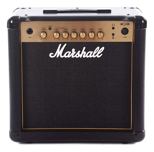 Amplificador Marshall Mg-15r Combo Para Guitarra Cor Preto