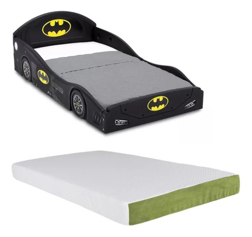 Cama Camita Infantil Play Area Con Colchon Batman