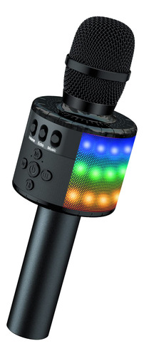 Microfono De Karaoke Inalambrico Bluetooth Bonaok, Altavoz D