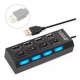 Hub Usb 2.0 / 4 Portas 480 Mbit iMac Macbook Linux Windows