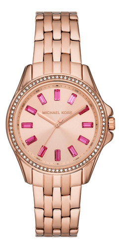 Reloj Original Michael Kors Mk7367 Oro Rosa Para Mujer 36 Mm