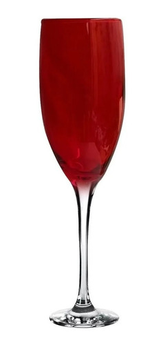 24 Copas Champagne Barone Color Traslucido Tallo Transparent