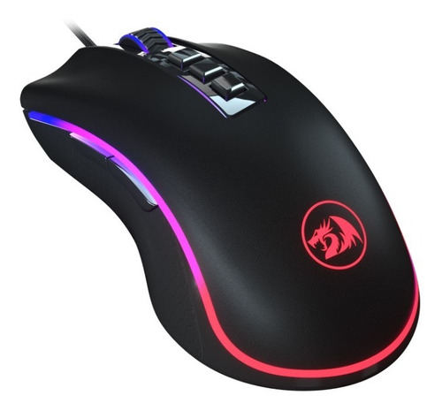 Mouse Gamer Para Jogo Redragon King Cobra M711-fps Preto Rgb