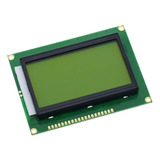 Pantalla Lcd 12864  St7920 Fondo Verde P/microcontrolador