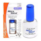 Sally Hansen Mega Shine Barniz Protector Top Coat Para Uñas