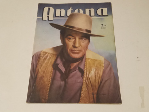Revista Antena N° 1315 De 1956. Tapa: Gary Cooper