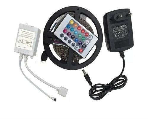 Tira De Luces Led Kit De Luces 5m Metros Con Control Rgb R&c