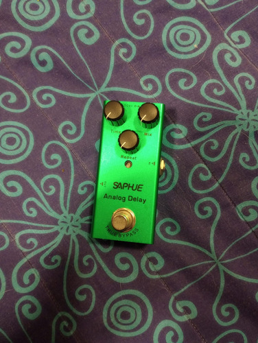 Pedal Guitarra Analog Delay Saphue 10/10 