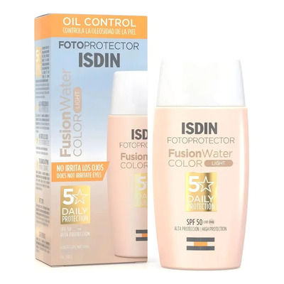 Fotoprotector Isdin Fusion Water Magic Color Ligth Spf 50 X 50ml | Envío gratis