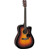 Guitarra Yamaha Electroacustica Folk Fx 370c Tbs Cuot