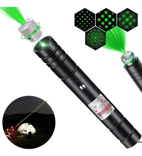 Laser Verde Caneta Ponteiro 5mw 650nm Poderoso Militar 