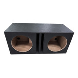 Cajon Doble C/toma Para Woofer De 12. Litrado Exacto.