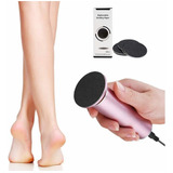 Removedor Eléctrico Callo Pies Pedicure Exfoliadora Rosa