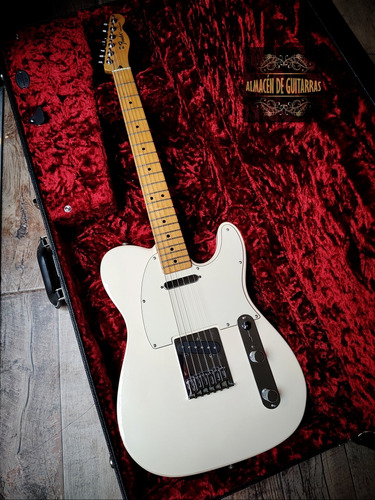 Fender Telecaster México Olympic White Maple Impecable