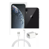 iPhone XR 64 Gb Negro Con Caja Original Accesorios
