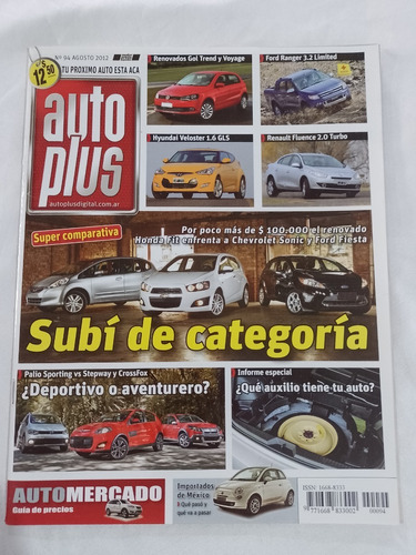 Revista Auto Plus 94 Hyundai Veloster 1.6 Gls Gol Trend 