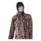 Chaqueta Softshell Impermeable Camuflaje Hojas Realtree