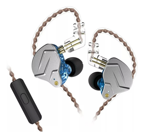  Auriculares In Ear Kz Zsn Pro 2 Vias Monitor Con Microfono 