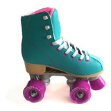 Patines Roller Natura Mujer Ajustables Con Frenos