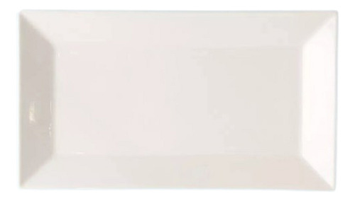 Fuente Rectangular Porcelana Daisy Horeca 25 X 17 Cm G