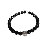 Pulsera Jaguar Energetica  Mineral Agata Unisex Artesanal