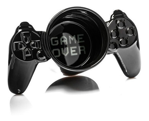 Taza Tazón Gamer Joystick Game Over Mug Ceramica Videojuegos